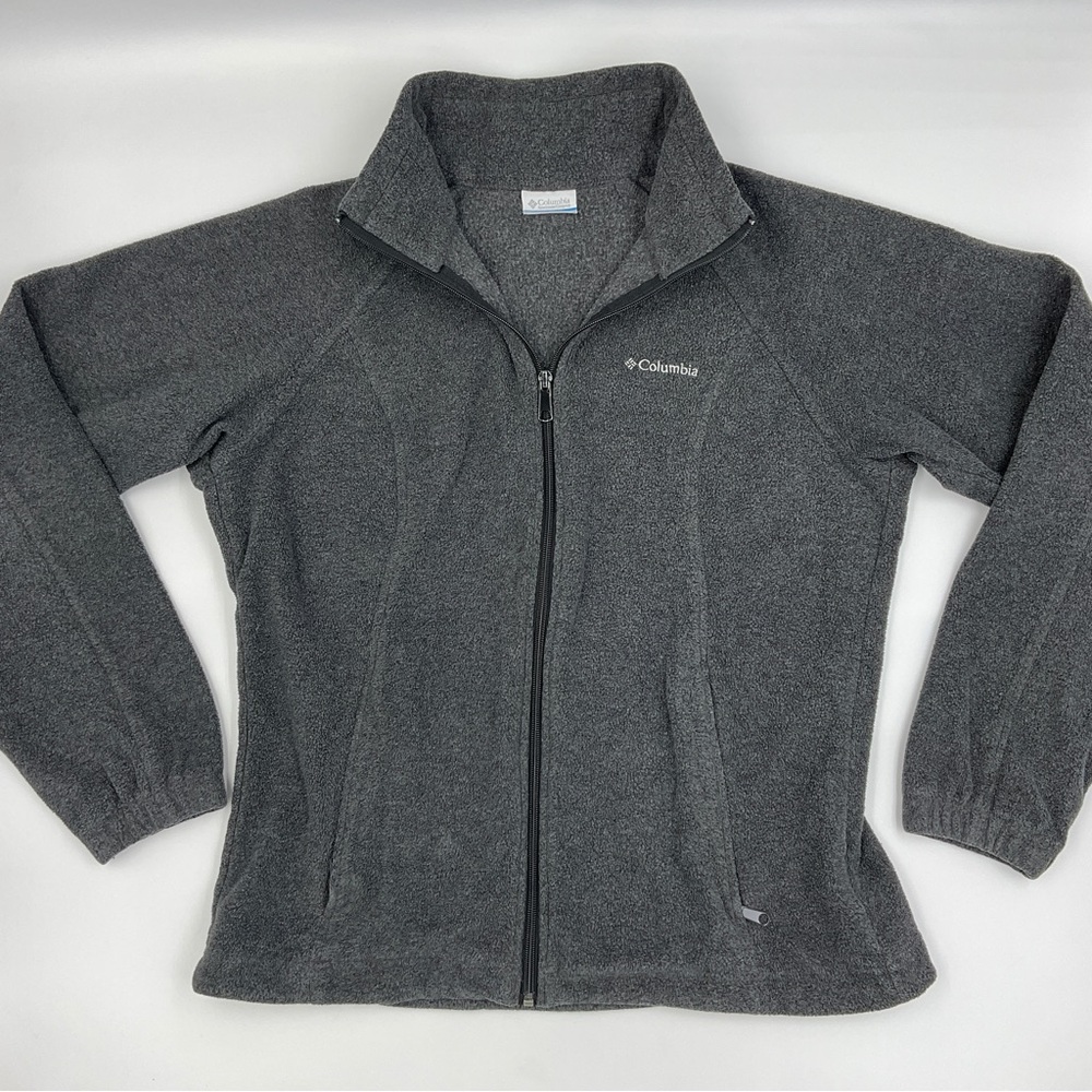 Columbia Benton Springs EUC Full Zip Fleece Jacket Lightweight Gorpcore Outdoor